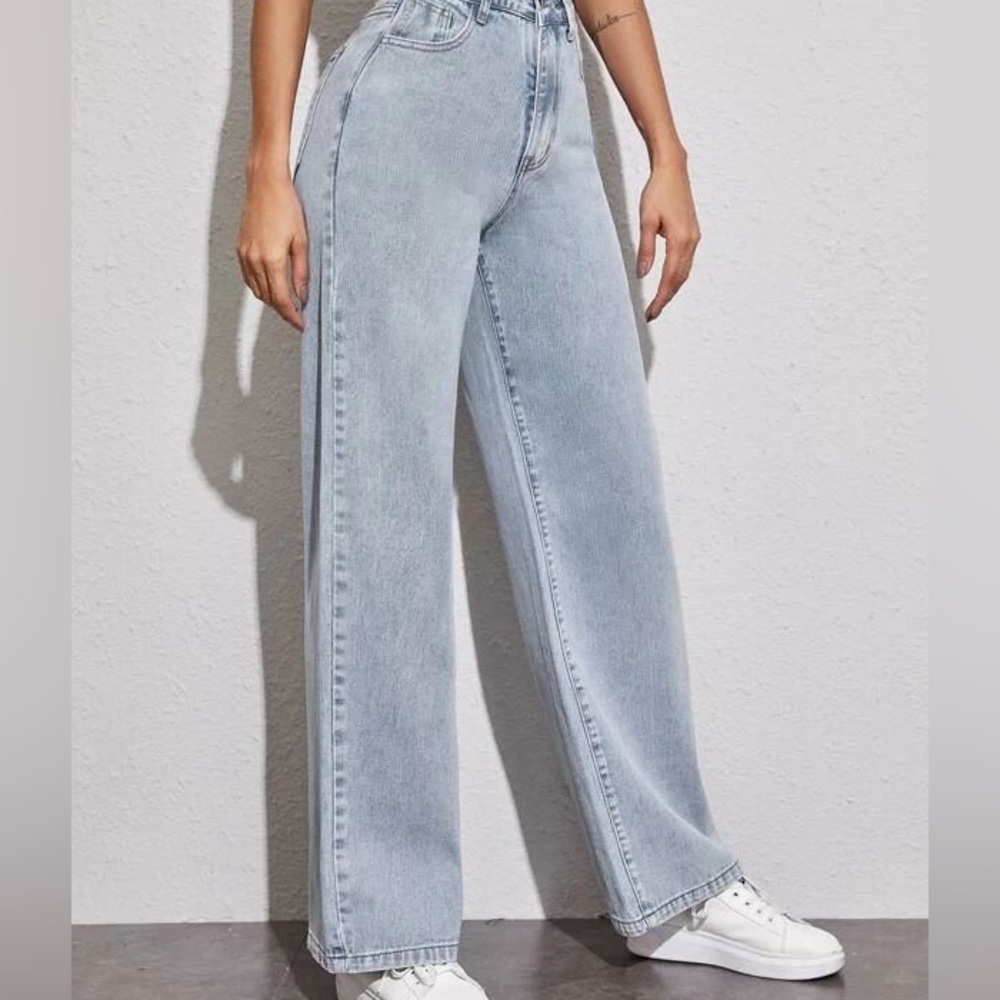 COTTON / high quality material - Wide leg jeans LC WAIKIKI - new - size large
